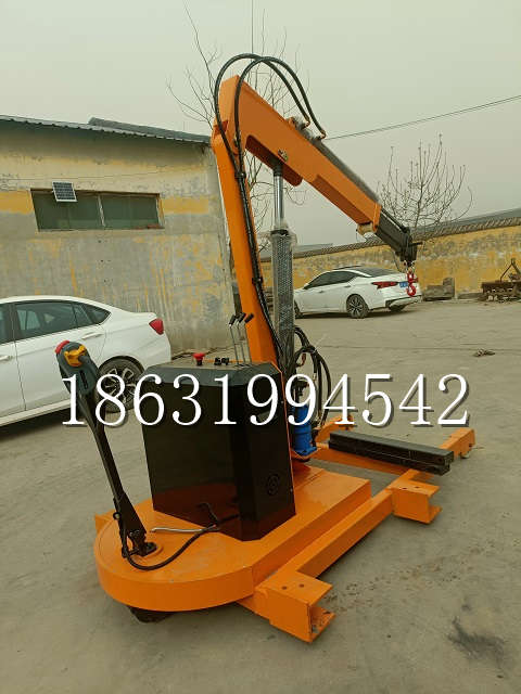 朔州市自卸车厢随车吊 自制轮式四不像起重机 四驱平板吊 5吨 贵盛